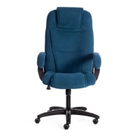 Кресло BERGAMO (22) флок синий 32 / пластик чёрный - Изображение 2